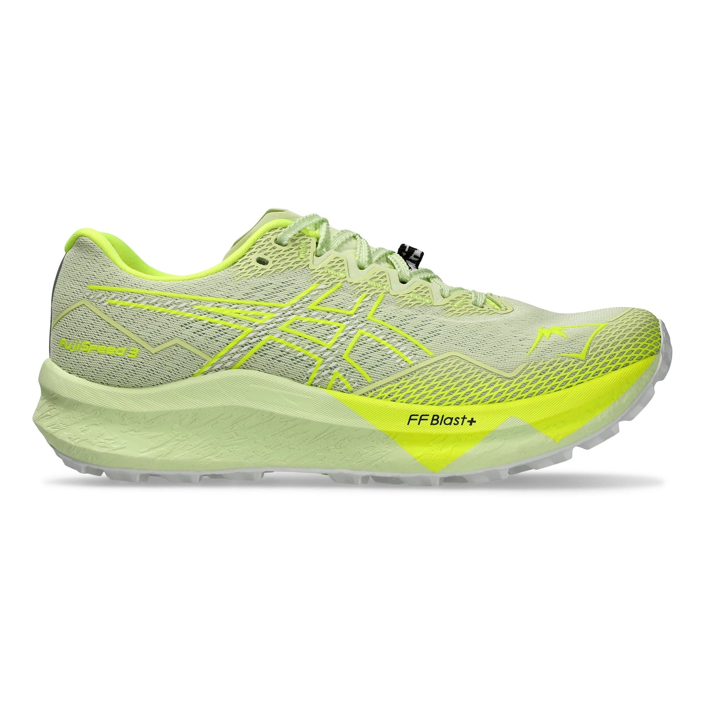 ASICS Fuji Speed 3 Trailschoen Dames-Lichtgroen,Geel