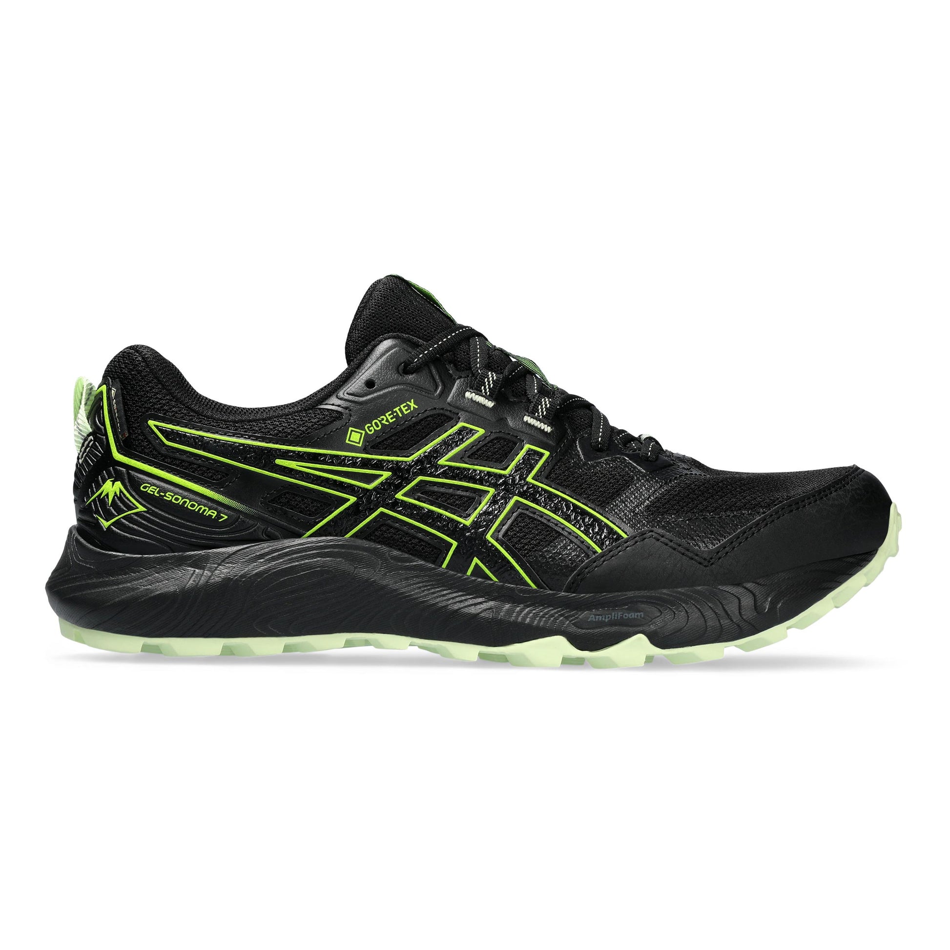 ASICS Gel-Sonoma 7 GTX Trailschoen Heren - zwart, geel