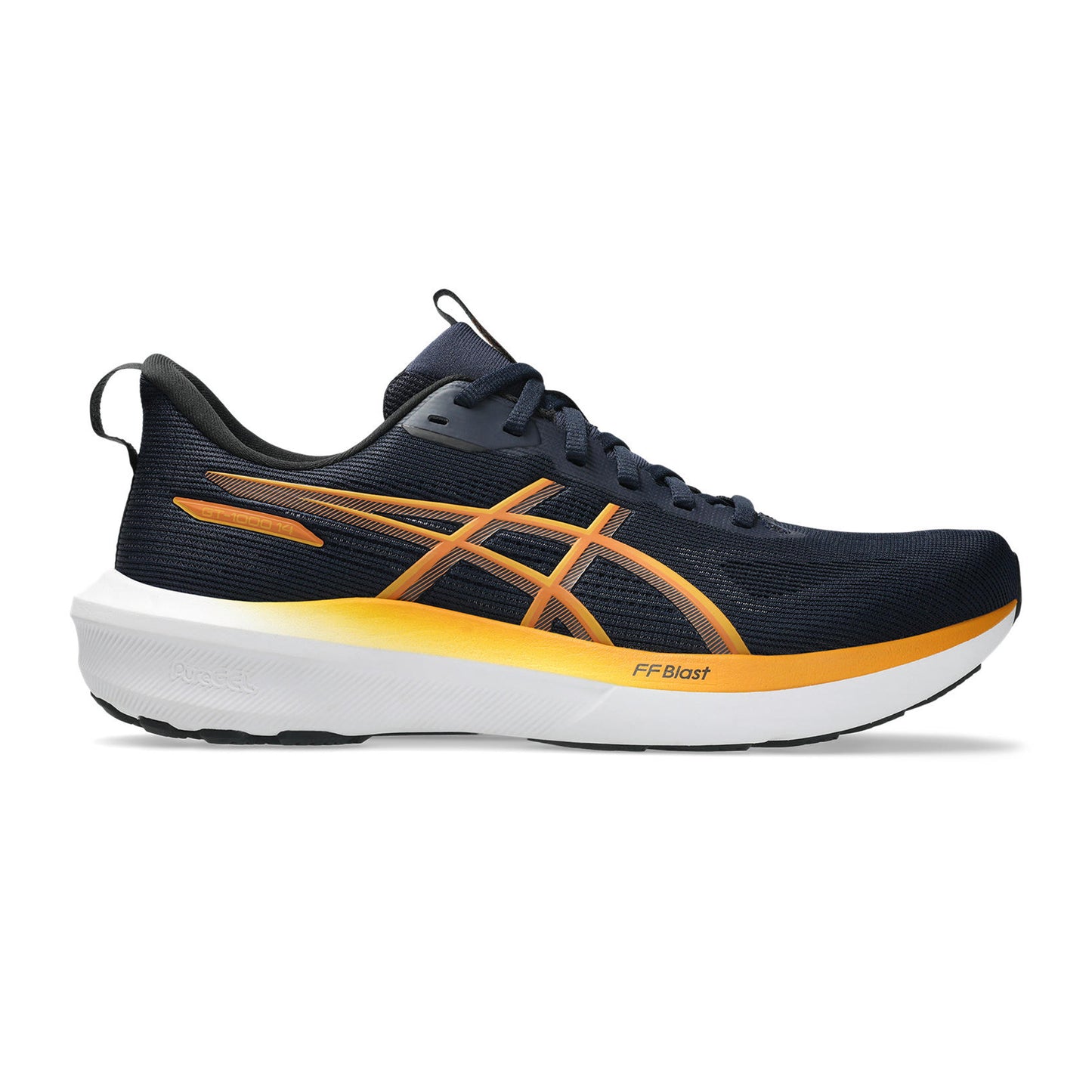 ASICS GT-1000 14 Stabiliteitsschoen Heren-donkerblauw, karamel
