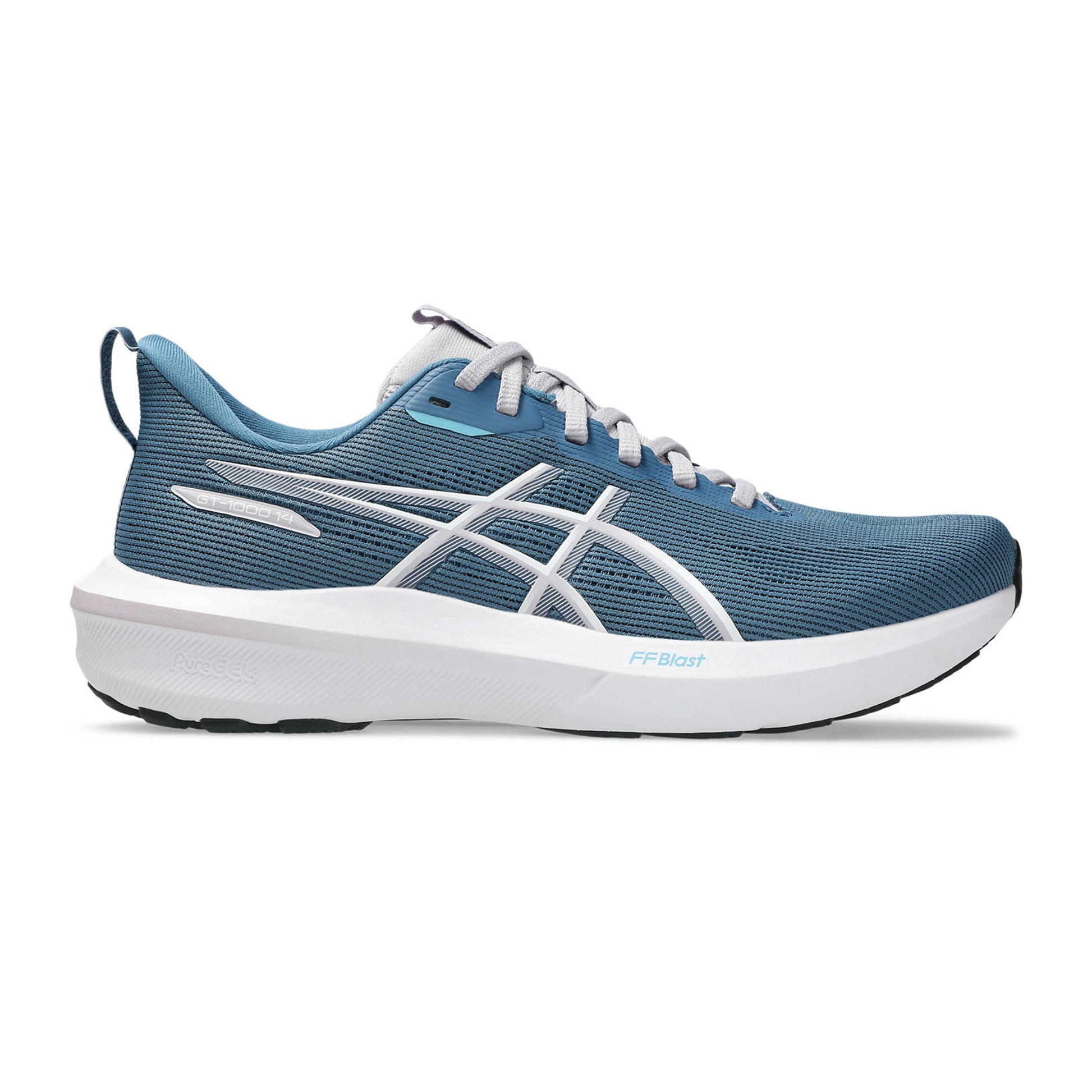 ASICS GT-1000 14 Stabiliteitsschoen Dames - blauwgrijs, wit