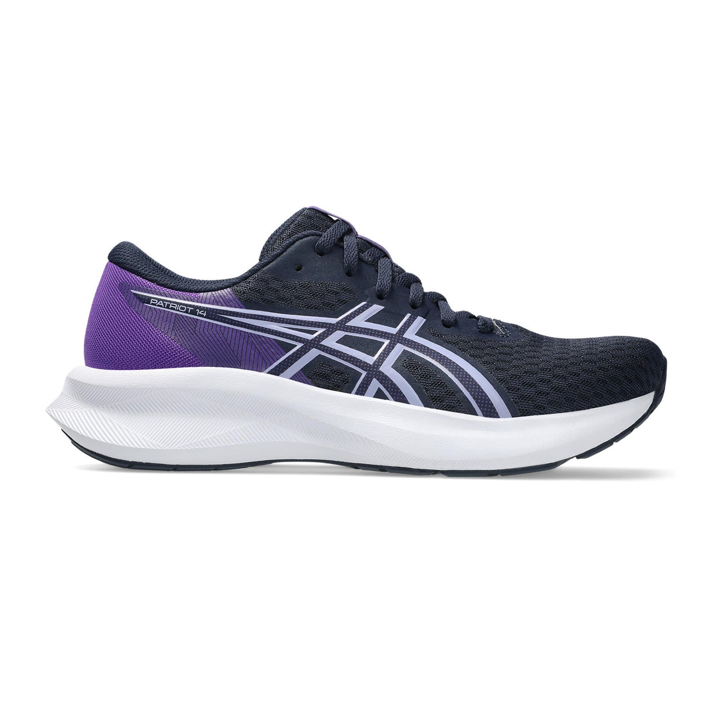 ASICS Patriot 14 Neutrale schoen Dames-donkerblauw, mauve