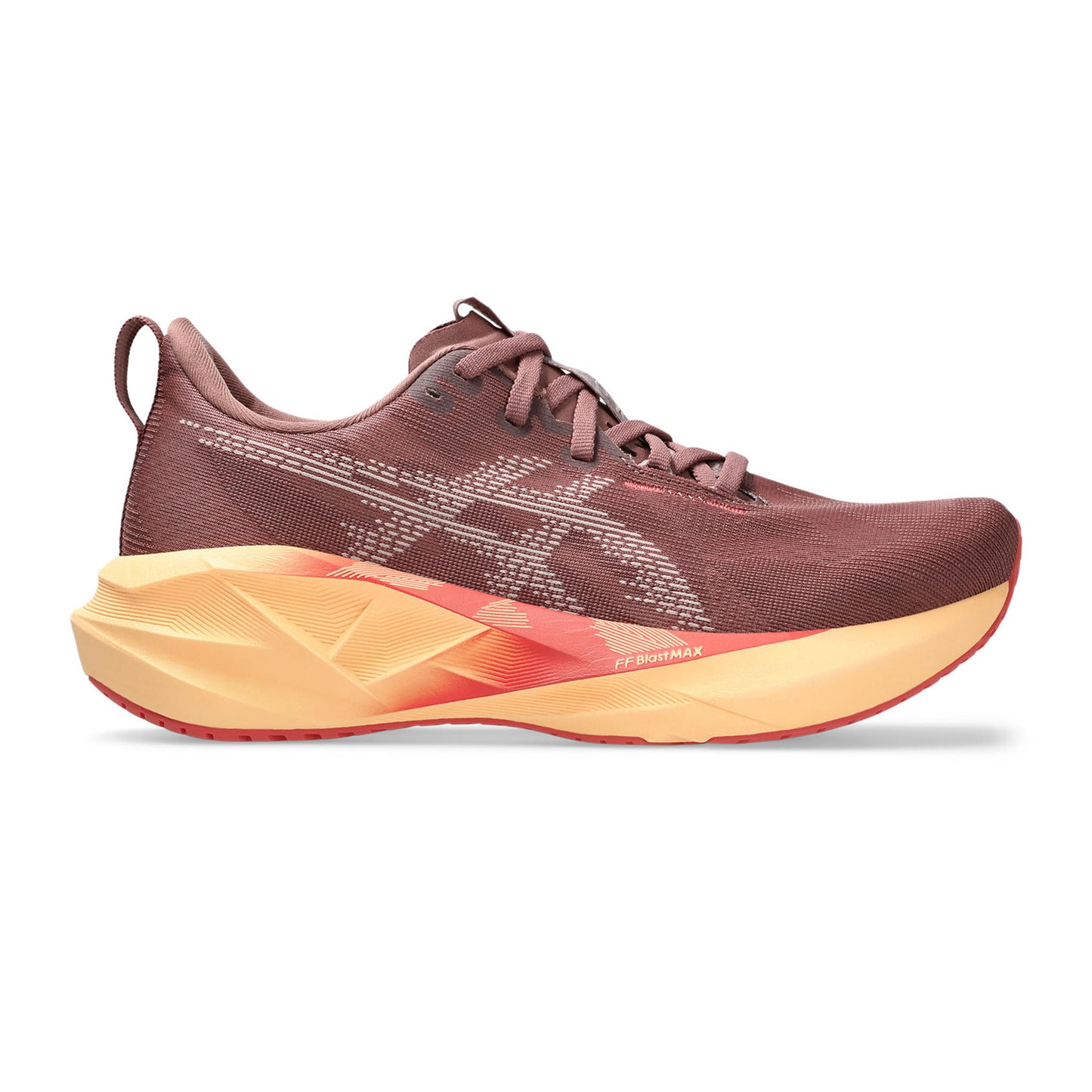 ASICS Novablast 5 Neutrale schoen Dames - donkerrood, roze