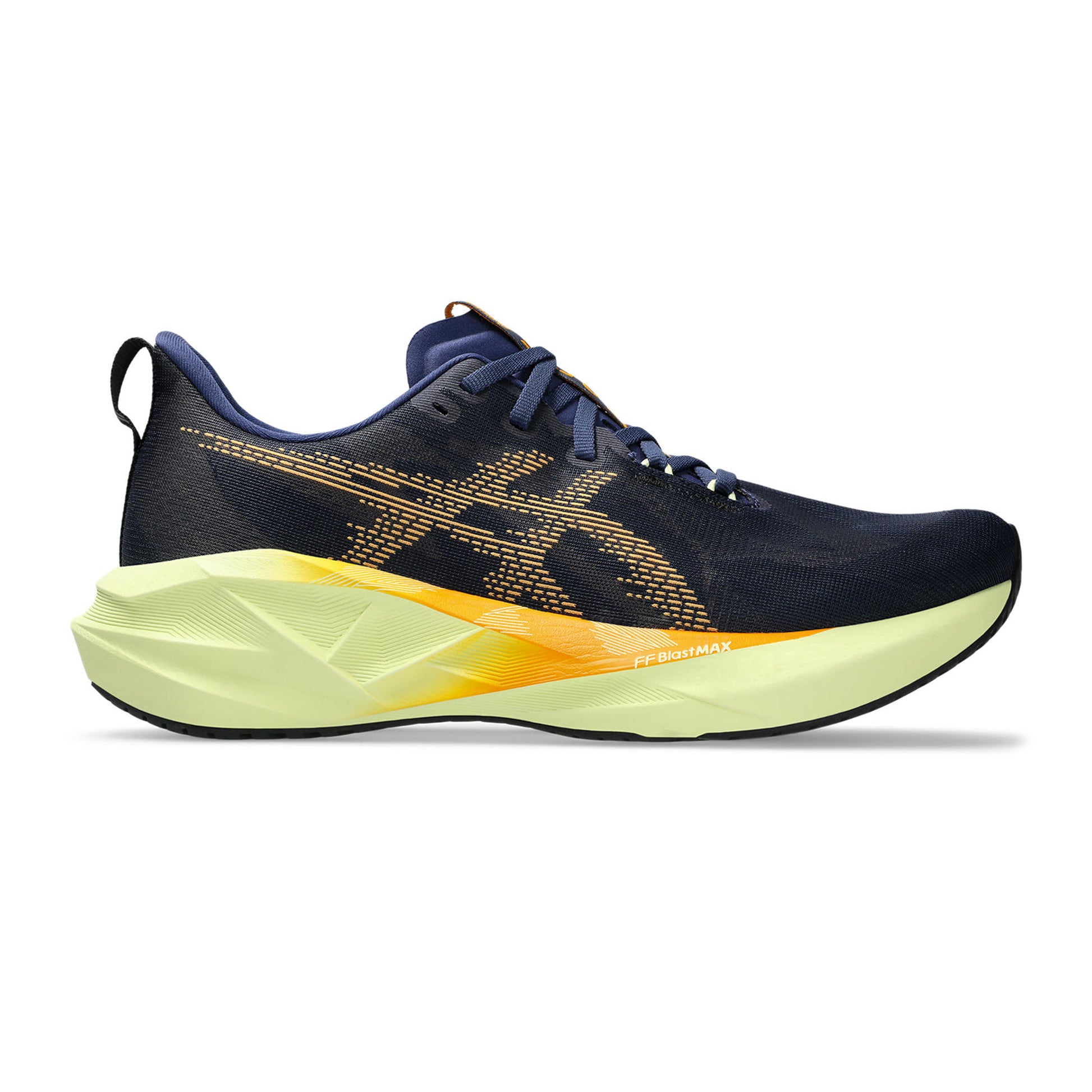 ASICS Novablast 5 Neutrale schoen Heren-donkerblauw