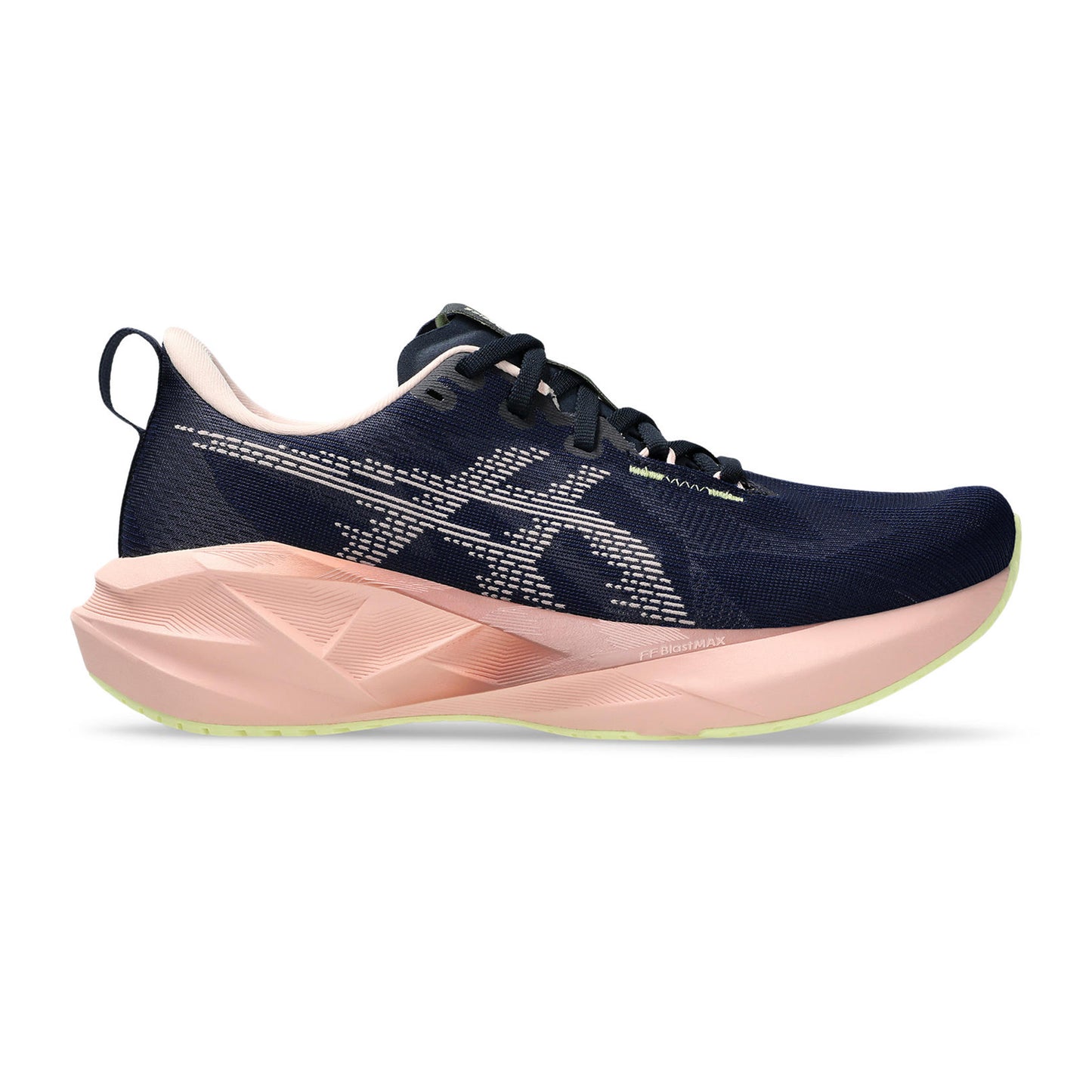 ASICS Novablast 5 Neutrale schoen Dames - donkerblauw, roze