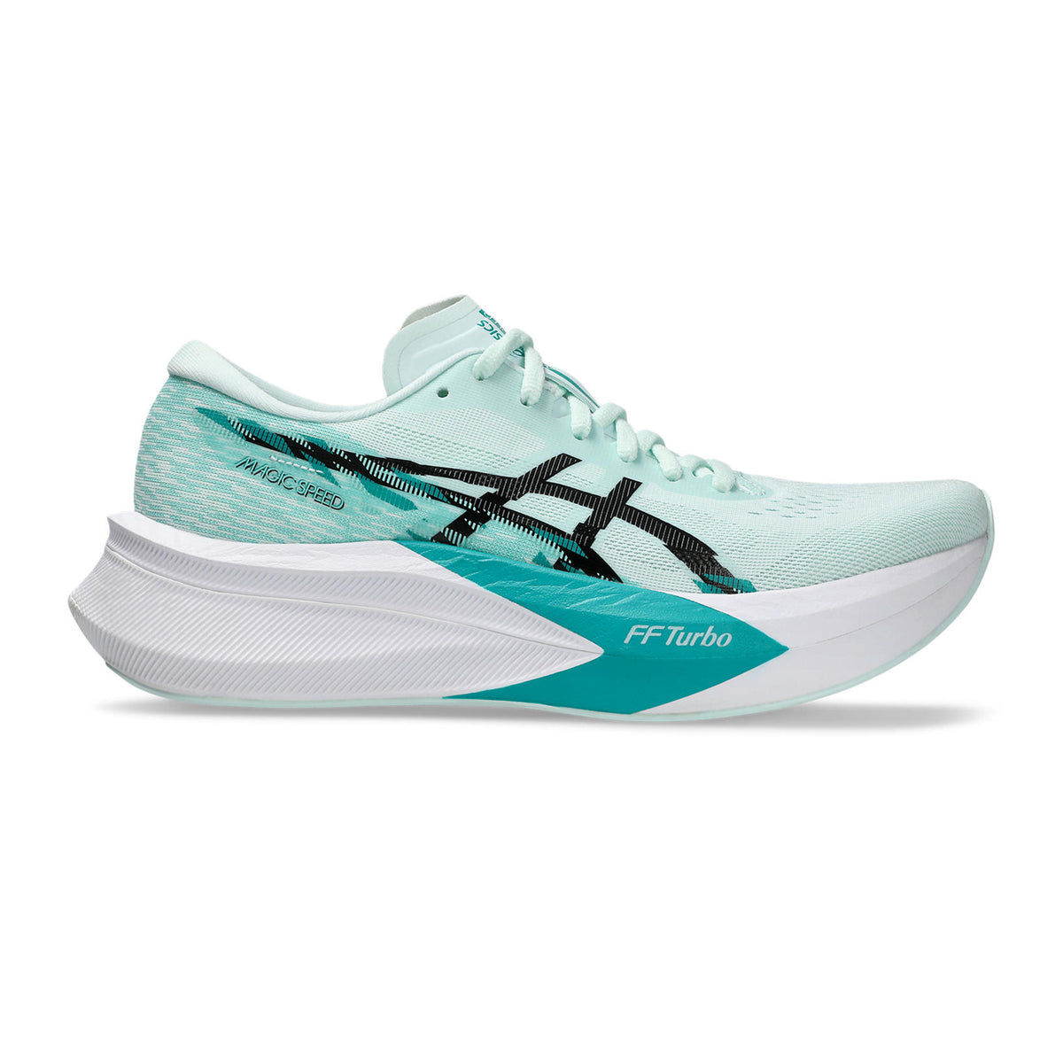 ASICS Magic Speed 4 Wedstrijdschoen Dames - lichtblauw, zwart