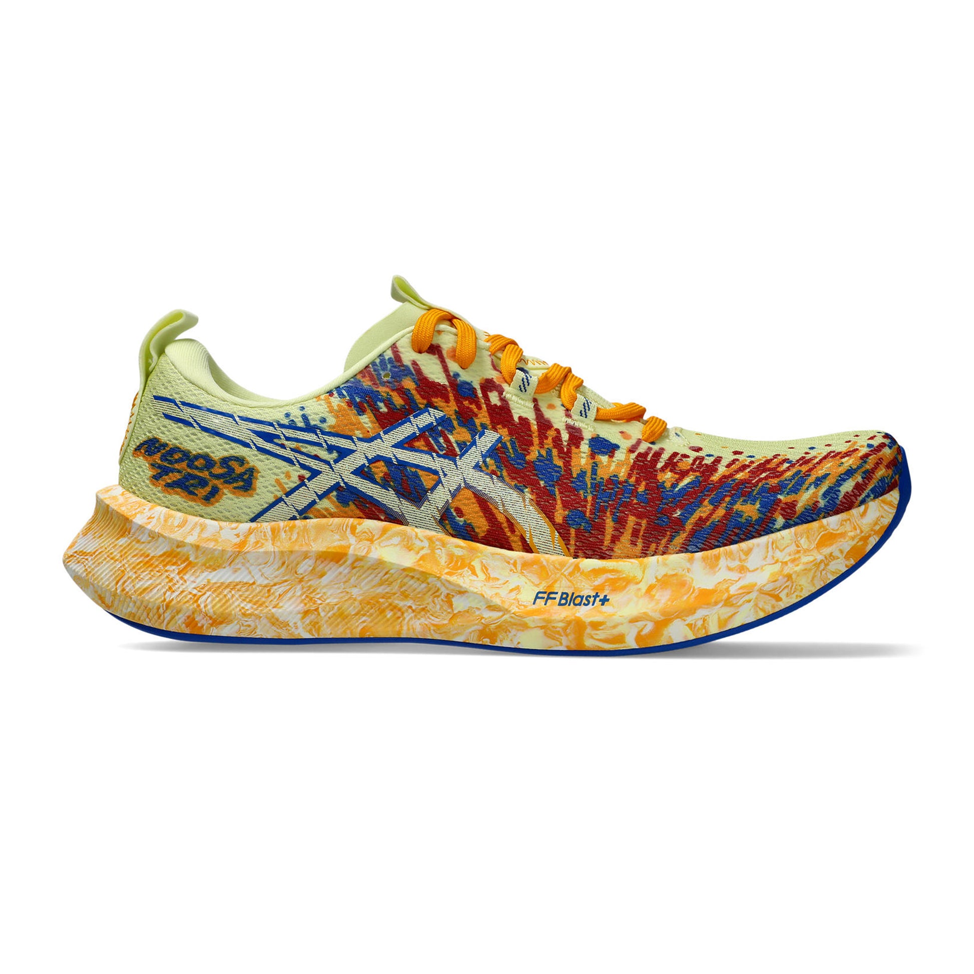 ASICS Noosa Tri 16 Wedstrijdschoen Heren-geel, blauw