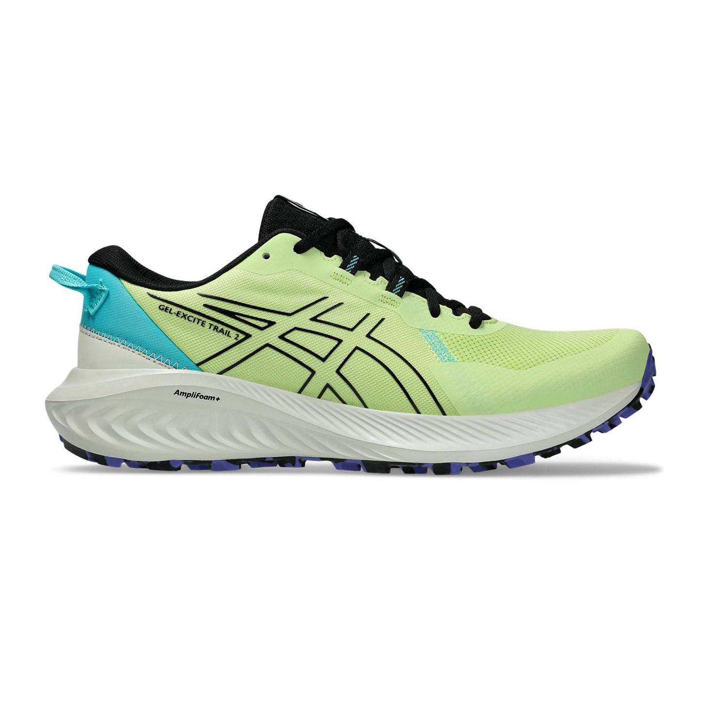ASICS Gel-Excite Trail 2 Trailschoen Heren-Limoen,Zwart