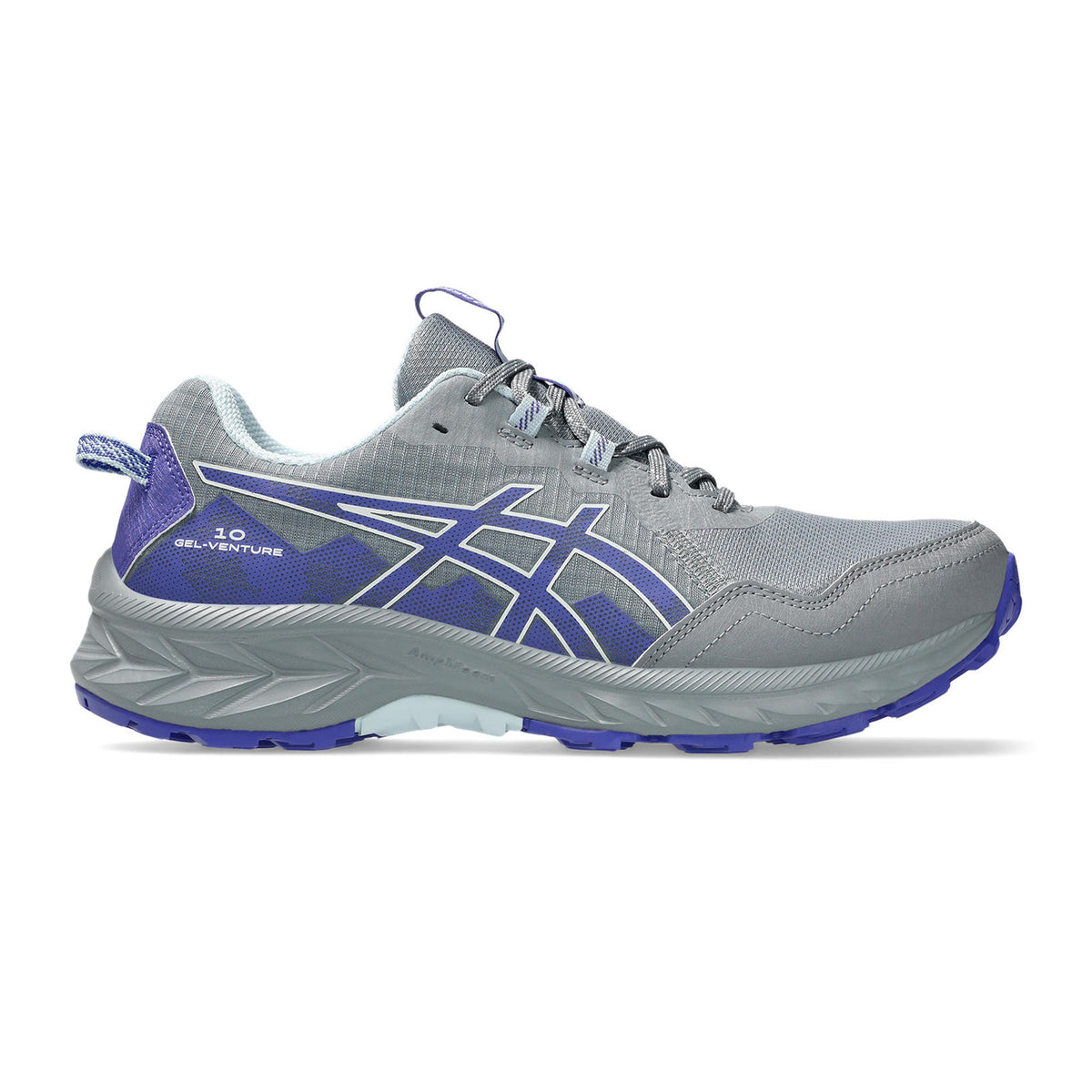 ASICS Gel-Venture 10 Trailschoen Dames-Grijs,Paars