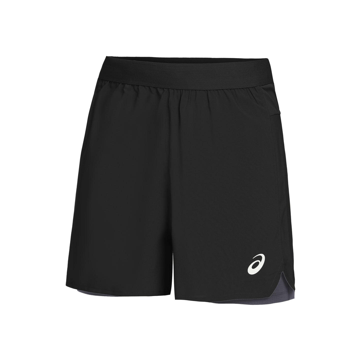 ASICS Road 2in1 7 Inch Hardloopshorts Heren - zwart, grijs