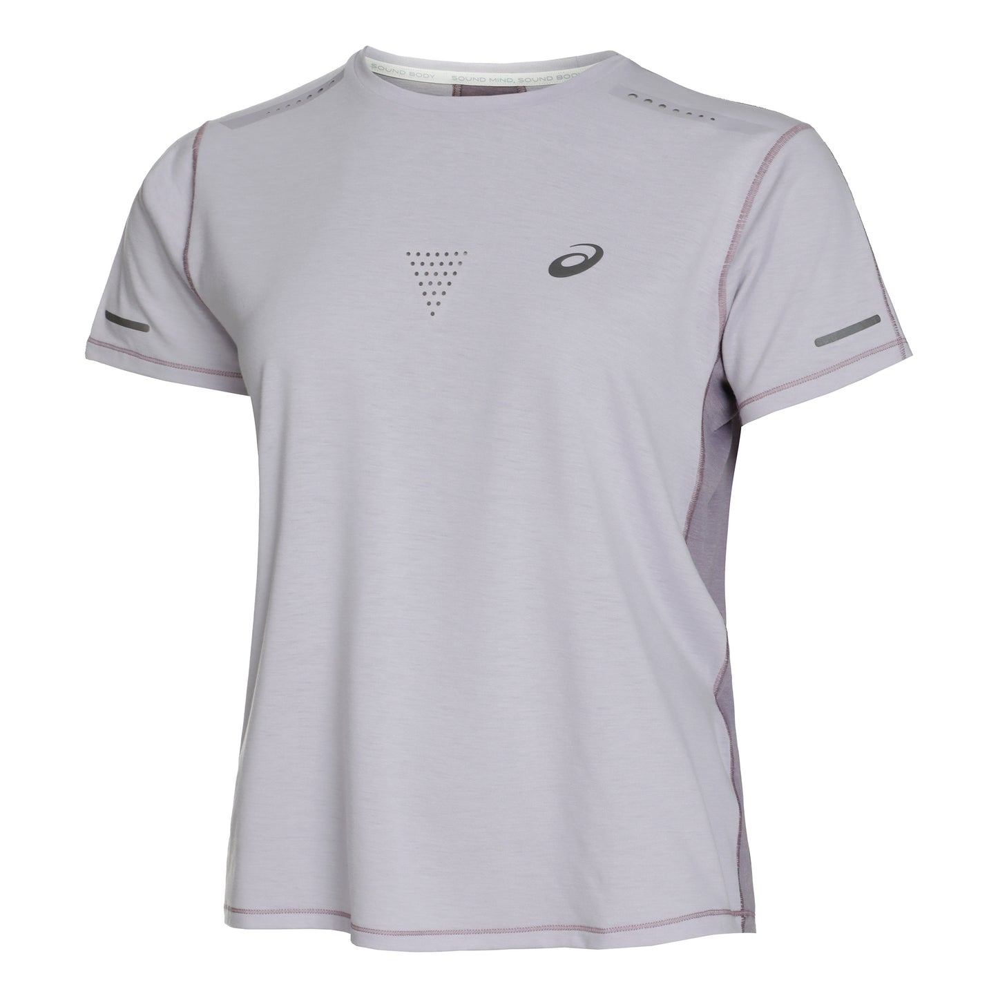 ASICS Metarun Hardloopshirt Dames-Mauve,Paars