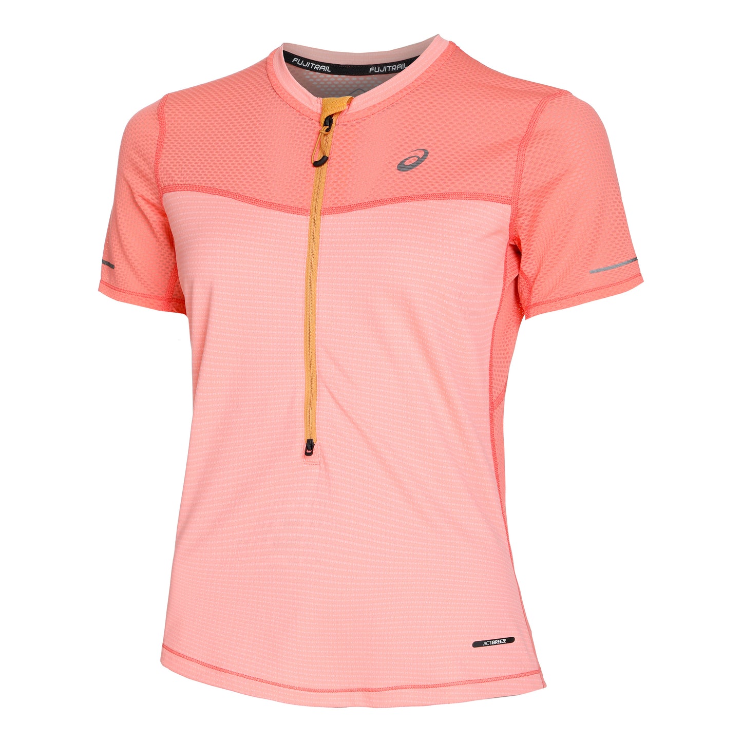 ASICS Fujitrail Hardloopshirt Dames - pink,