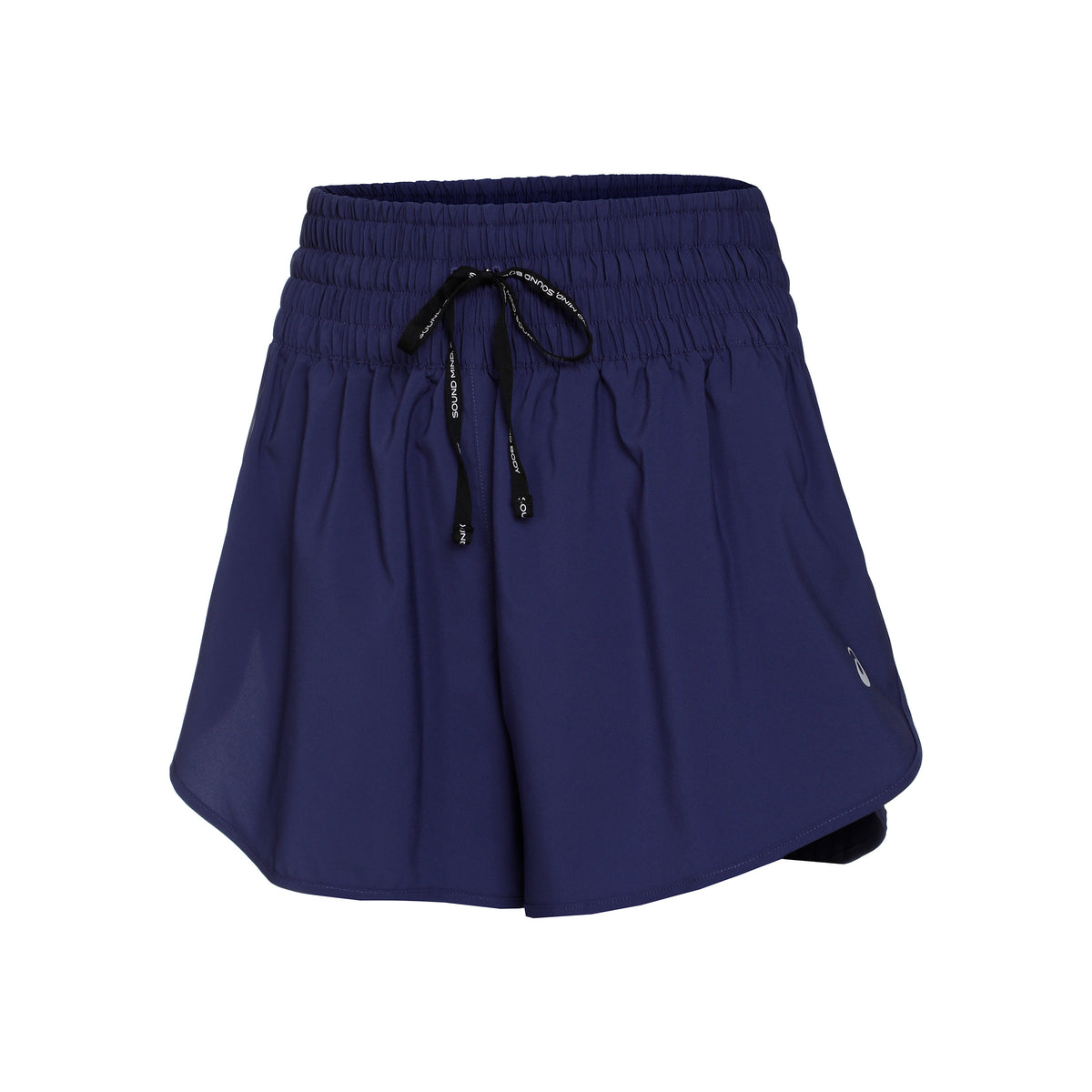 ASICS Nagino 4in Run Shorts Dames - blauw,