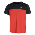 Race Hardloopshirt Heren - zwart, rood