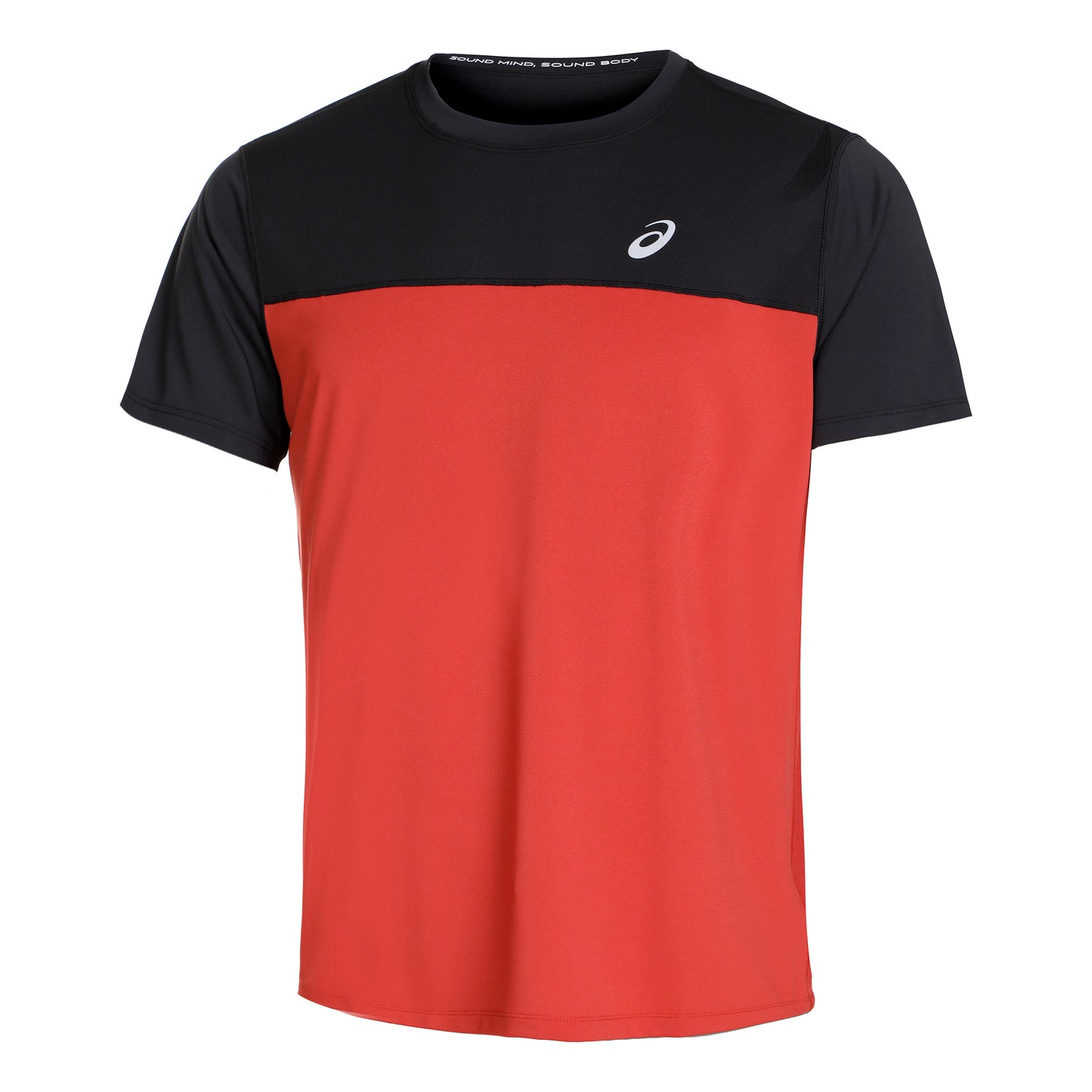 ASICS Race Hardloopshirt Heren - zwart, rood
