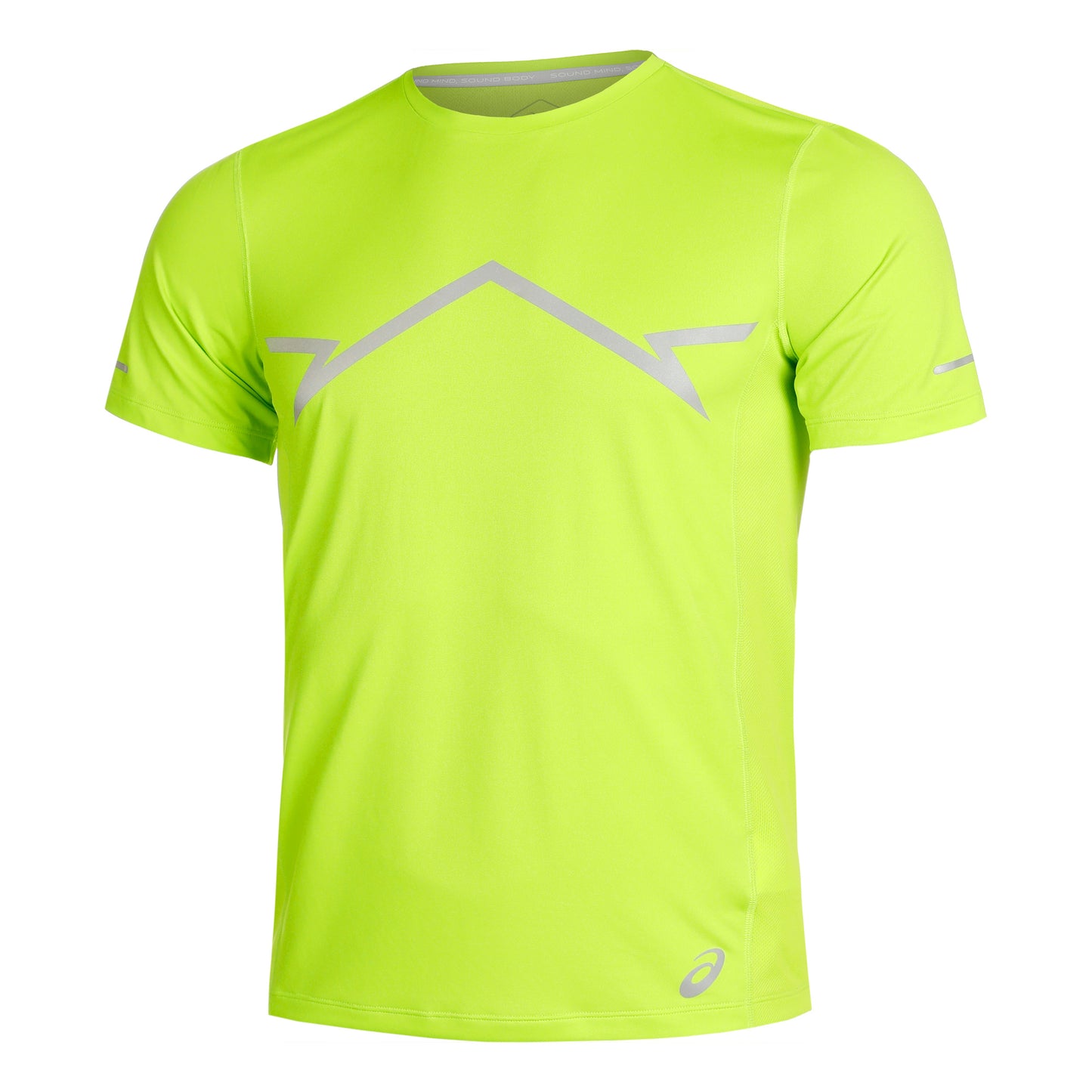 ASICS Lite-Show Hardloopshirt Heren - neongroen,