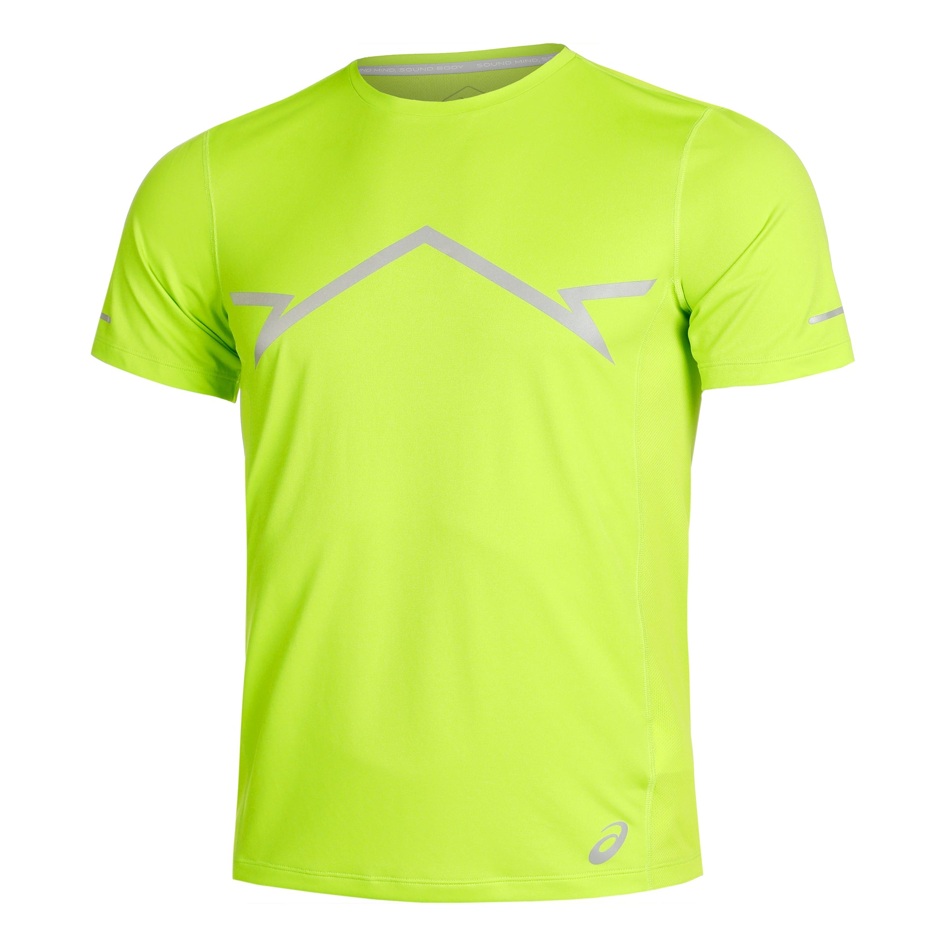 ASICS Lite-Show Hardloopshirt Heren - neongroen,