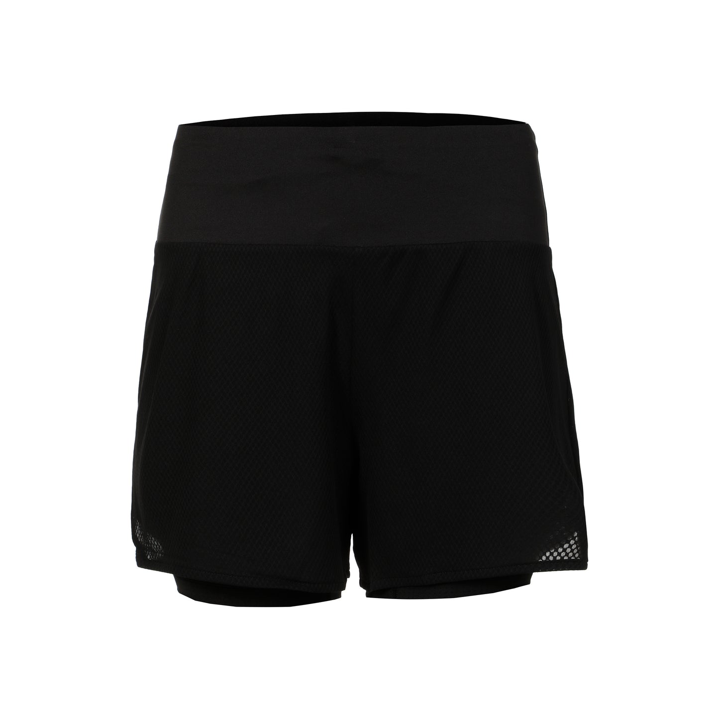 ASICS Ventilate 2in1 3.5in Shorts Dames - zwart,