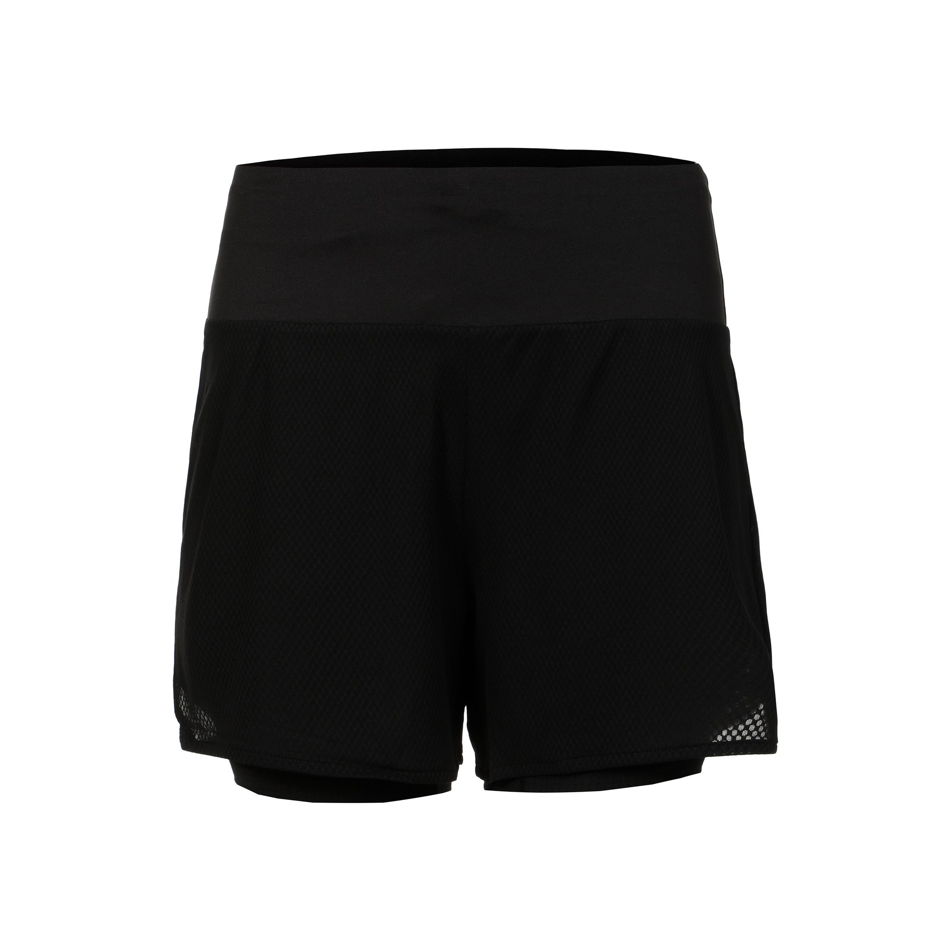 ASICS Ventilate 2in1 3.5in Shorts Dames - zwart,