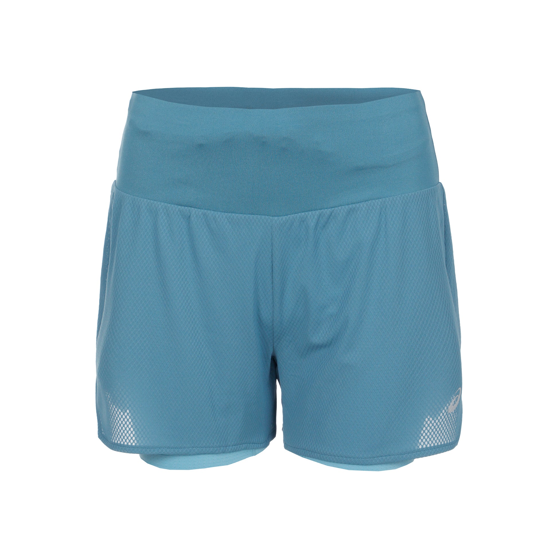 ASICS Ventilate 2in1 3.5in Shorts Dames - blauw,