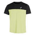Race Hardloopshirt Heren - zwart, neongeel