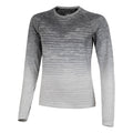 Seamless Longsleeve Dames-Wit,Grijs