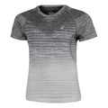Seamless Hardloopshirt Dames-Wit,Grijs