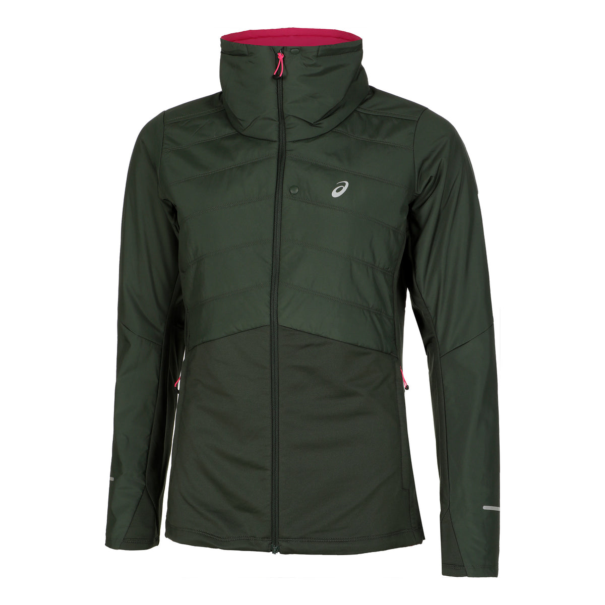ASICS Winter Run Hardloopjas Dames - donkergroen,