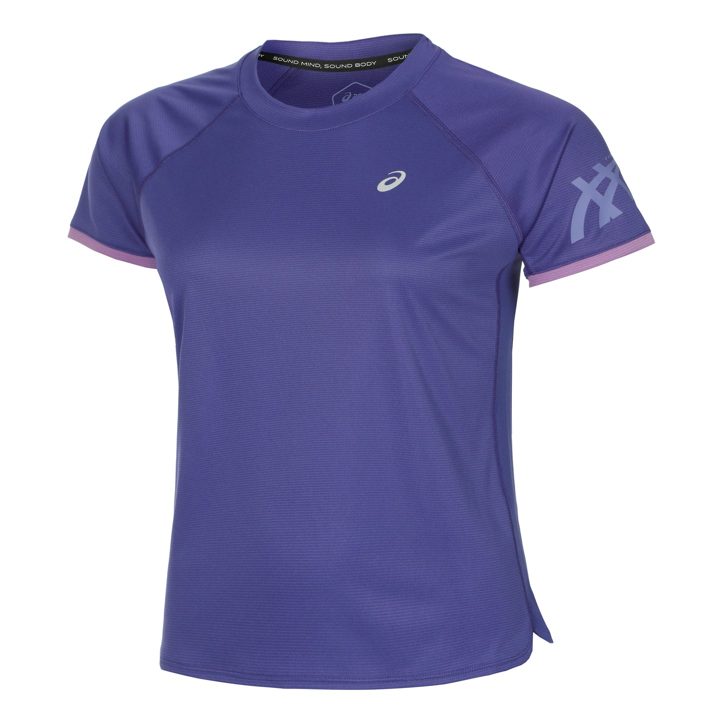 ASICS Icon Hardloopshirt Dames - blauw,