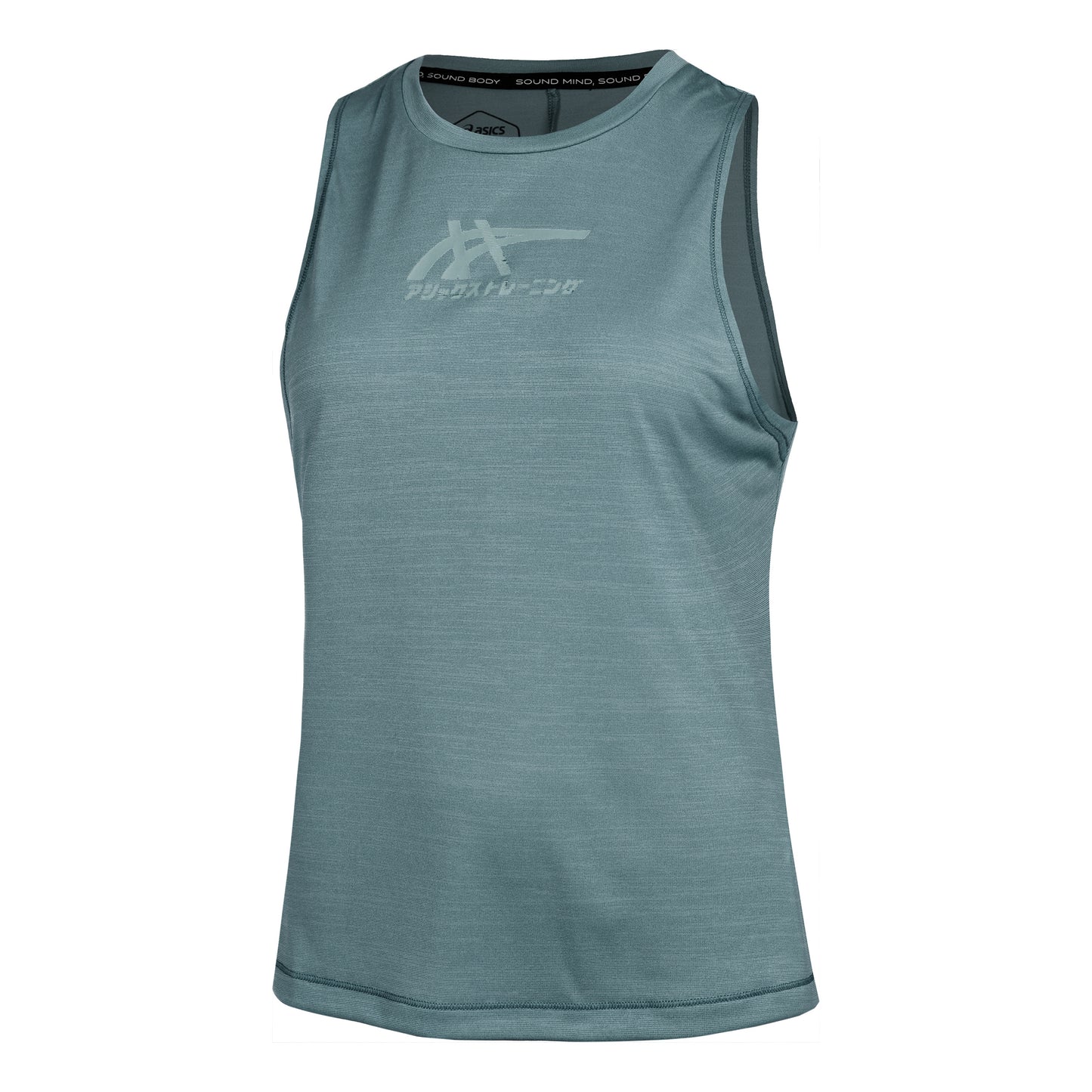 ASICS Tiger Tanktop Dames - petrolblauw,