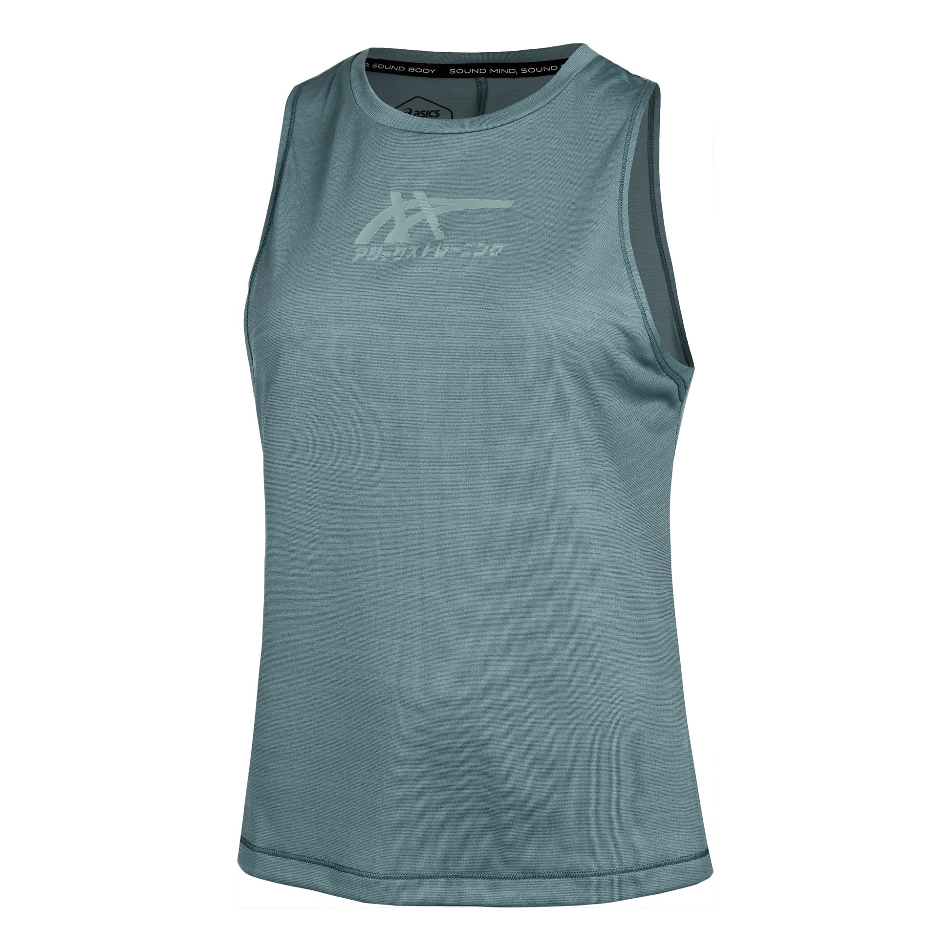 ASICS Tiger Tanktop Dames - petrolblauw,