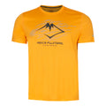Fujitrail Logo Hardloopshirt Heren - geel,
