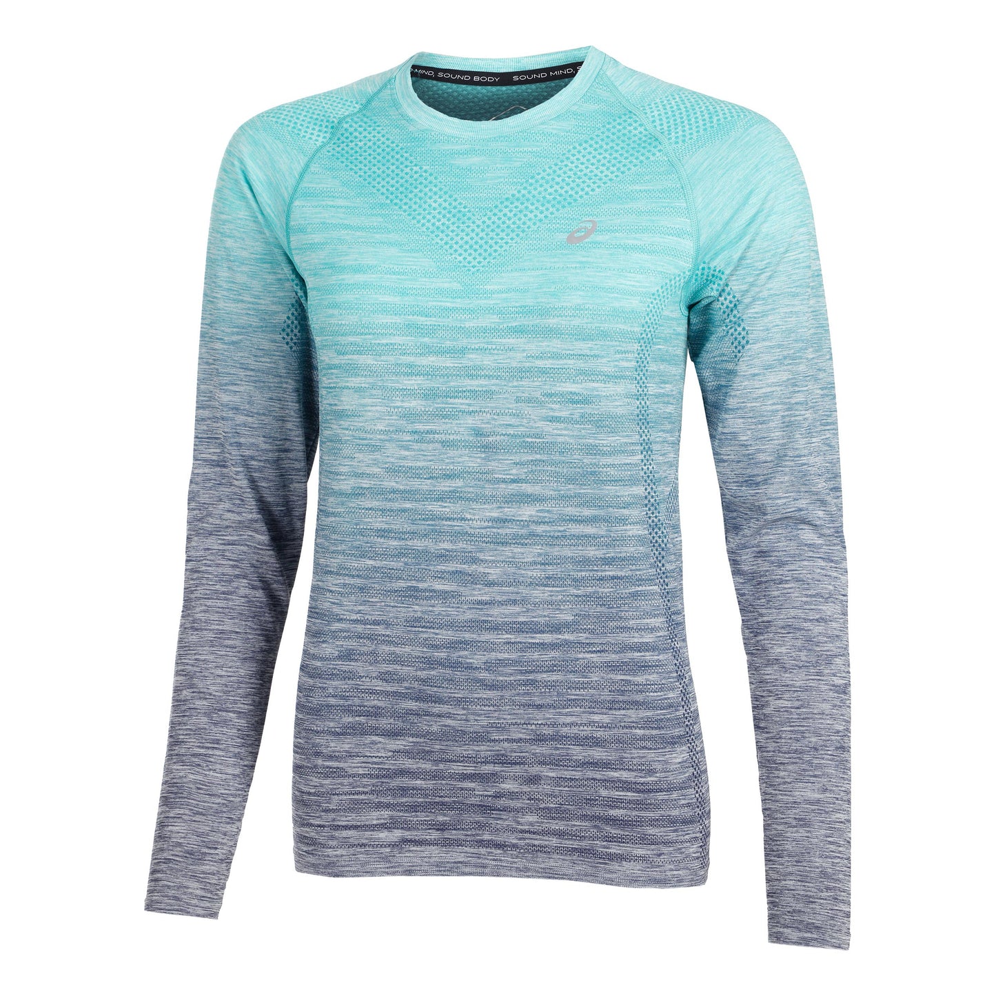 ASICS Seamless Longsleeve Dames - petrolblauw, donkerblauw