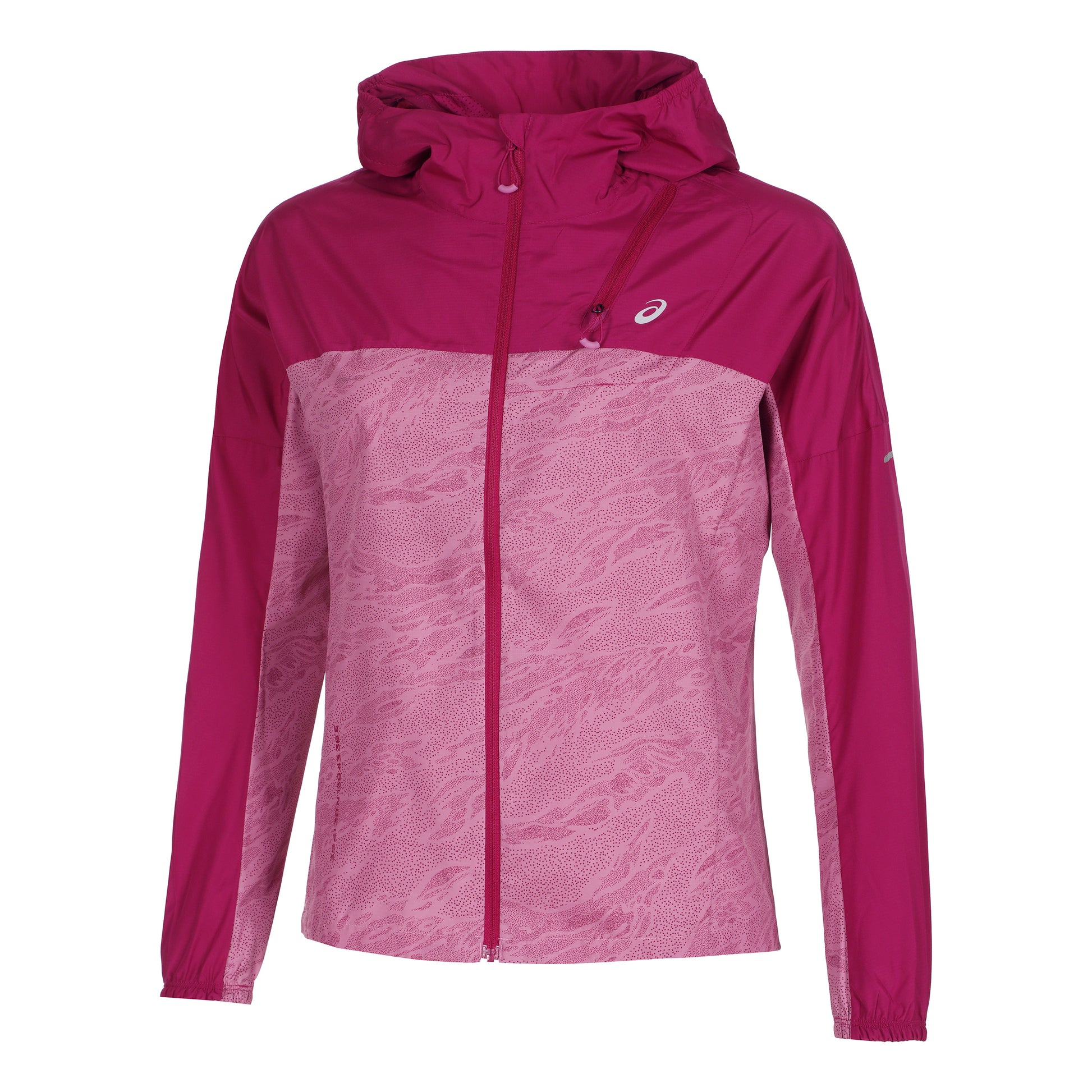 ASICS Fujitrail Packable Windbreaker Hardloopjas Dames - berry, roze