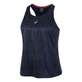 Road All Over Print Tanktop Dames - donkerblauw, zwart
