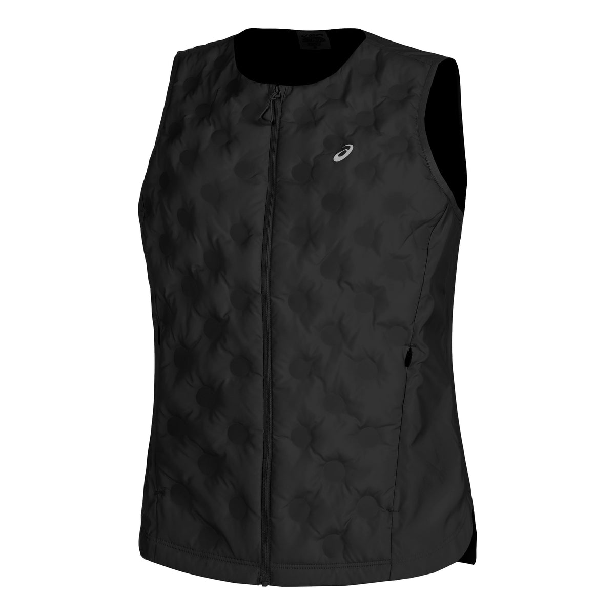 ASICS Nagino Run Padded Gilet Hardloopvesten Dames - zwart,