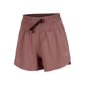 Nagino 4in Run Hardloopshorts Dames - berry,
