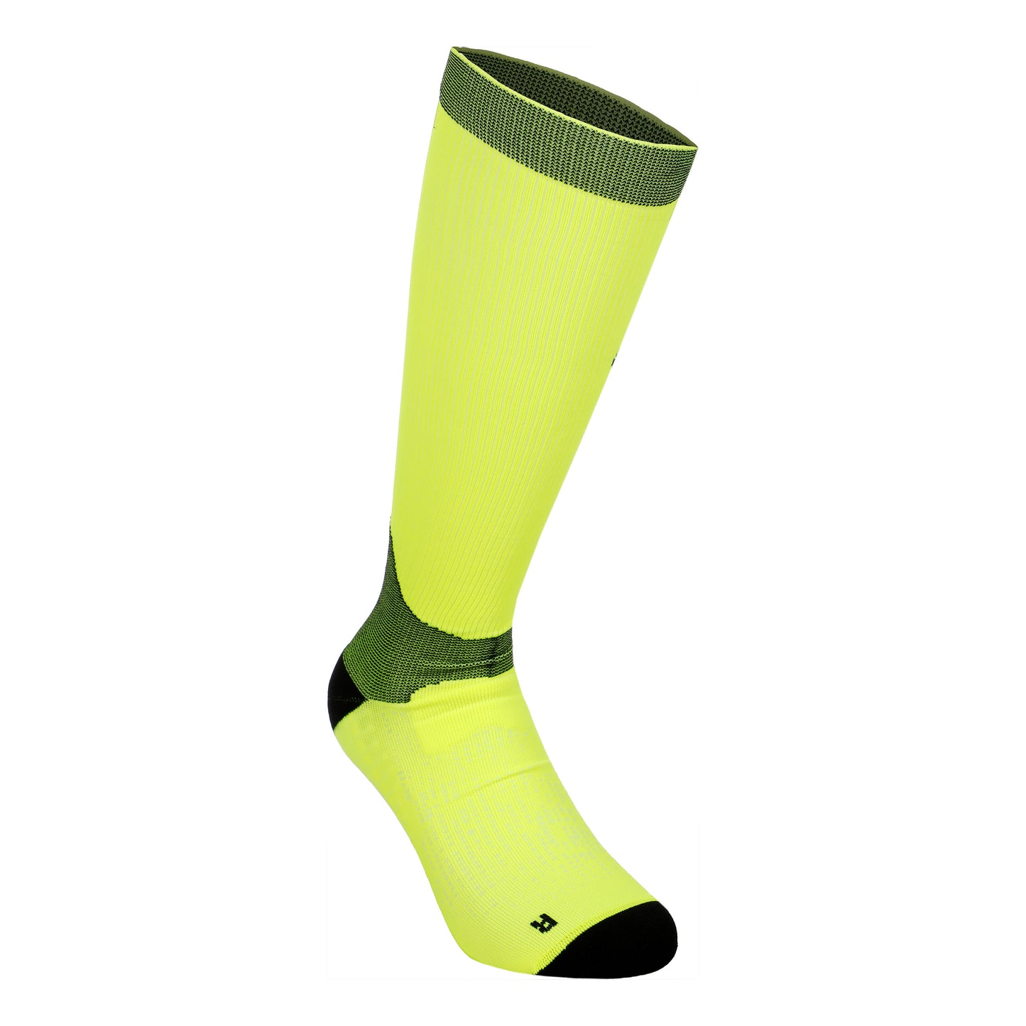 ASICS Performance Compression Compressie-sokken Unisex - neongeel,