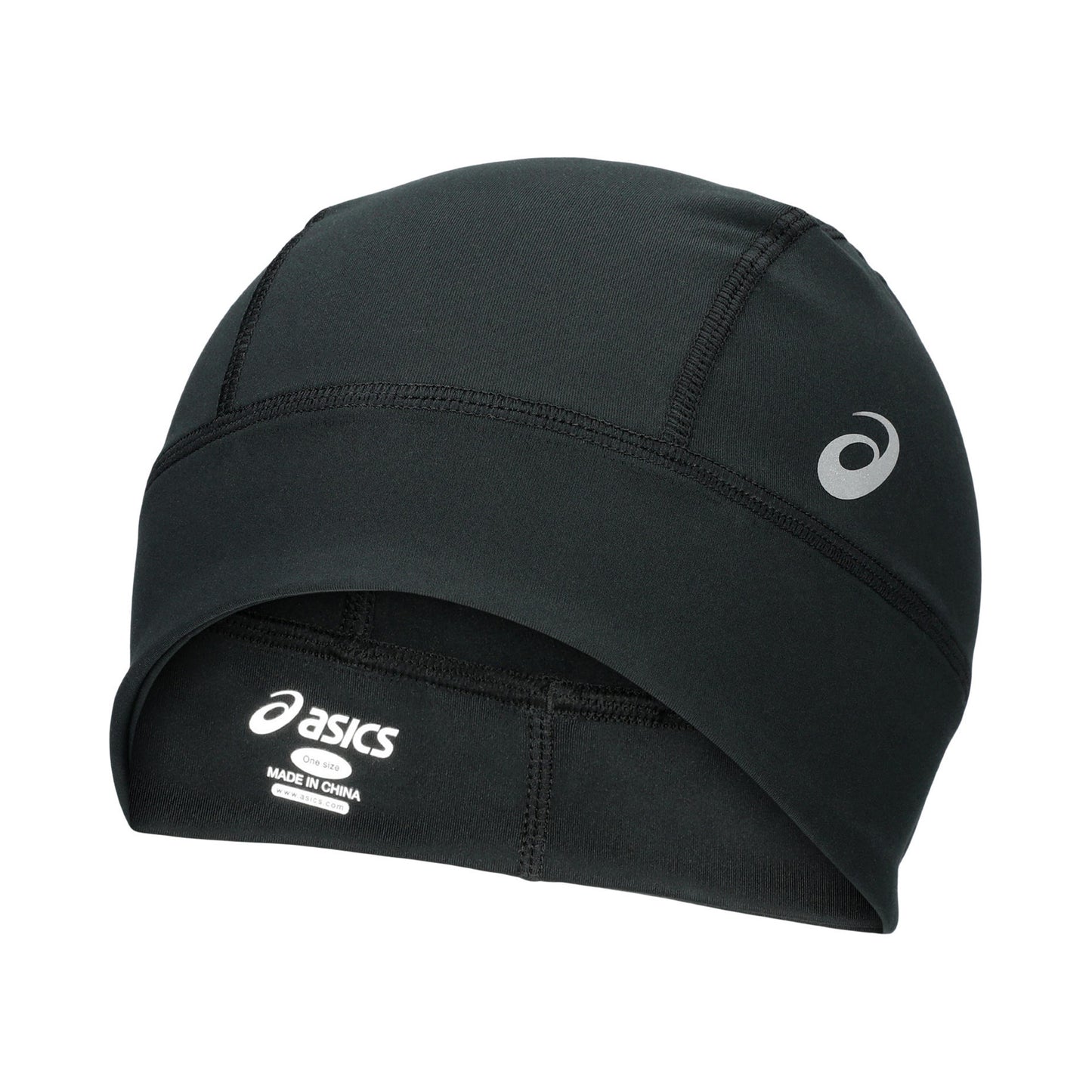 ASICS Winter Run Muts Unisex - zwart, zilver