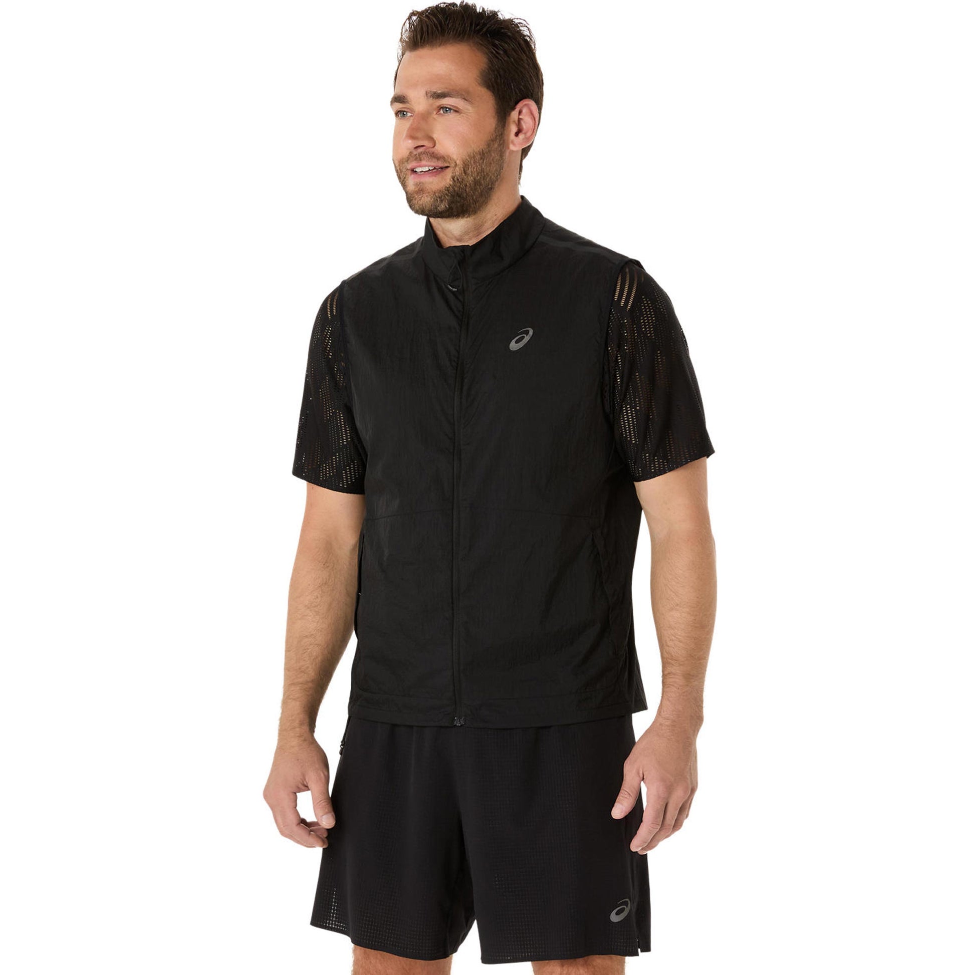 ASICS Metarun Packable Gilet Hardloopvesten Heren-zwart