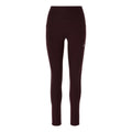 Road High Waist Hardlooplegging Dames-donkerrood