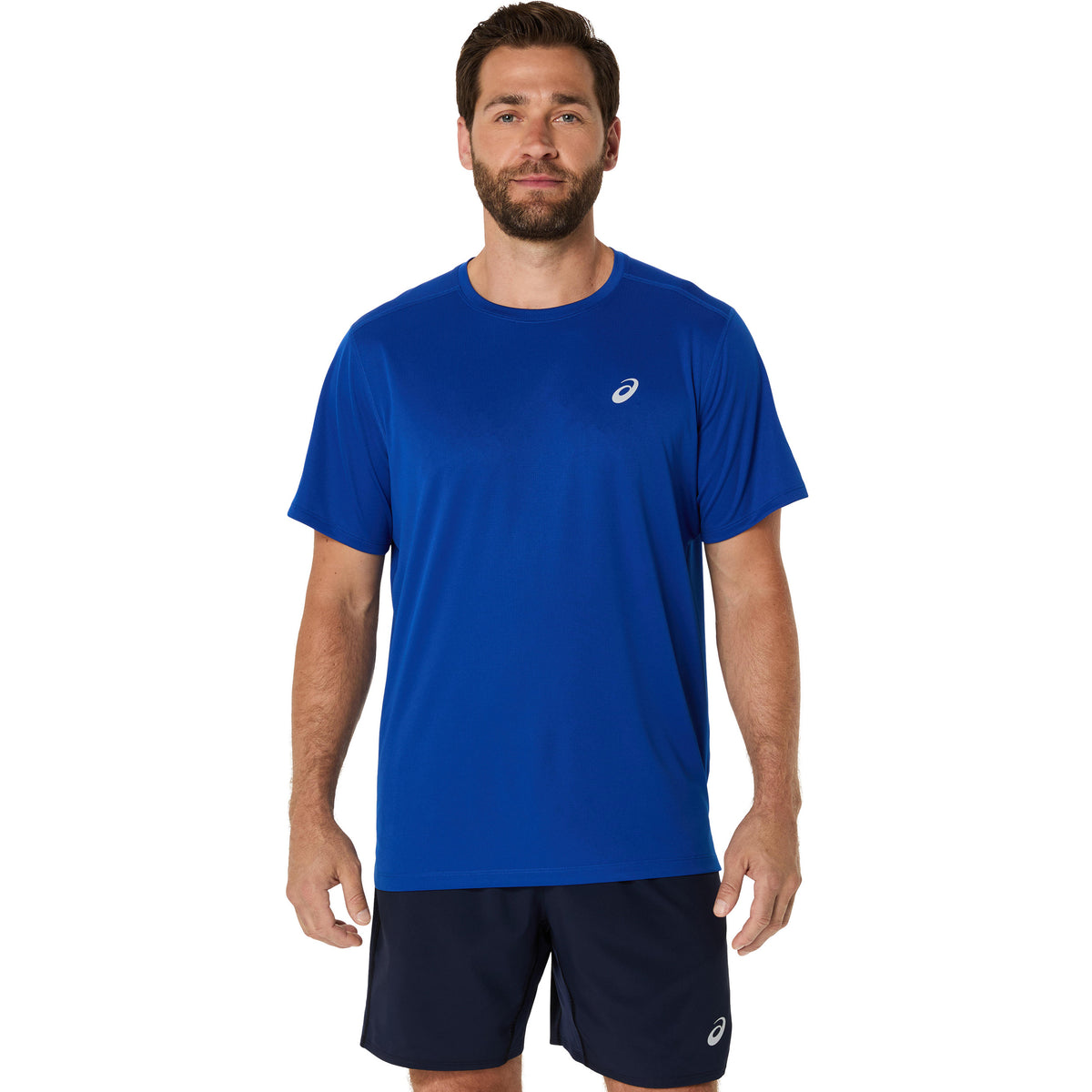 ASICS Core  Hardloopshirt Heren - blauw