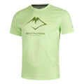 Fujitrail Logo Hardloopshirt Heren-Limoen,Olijf