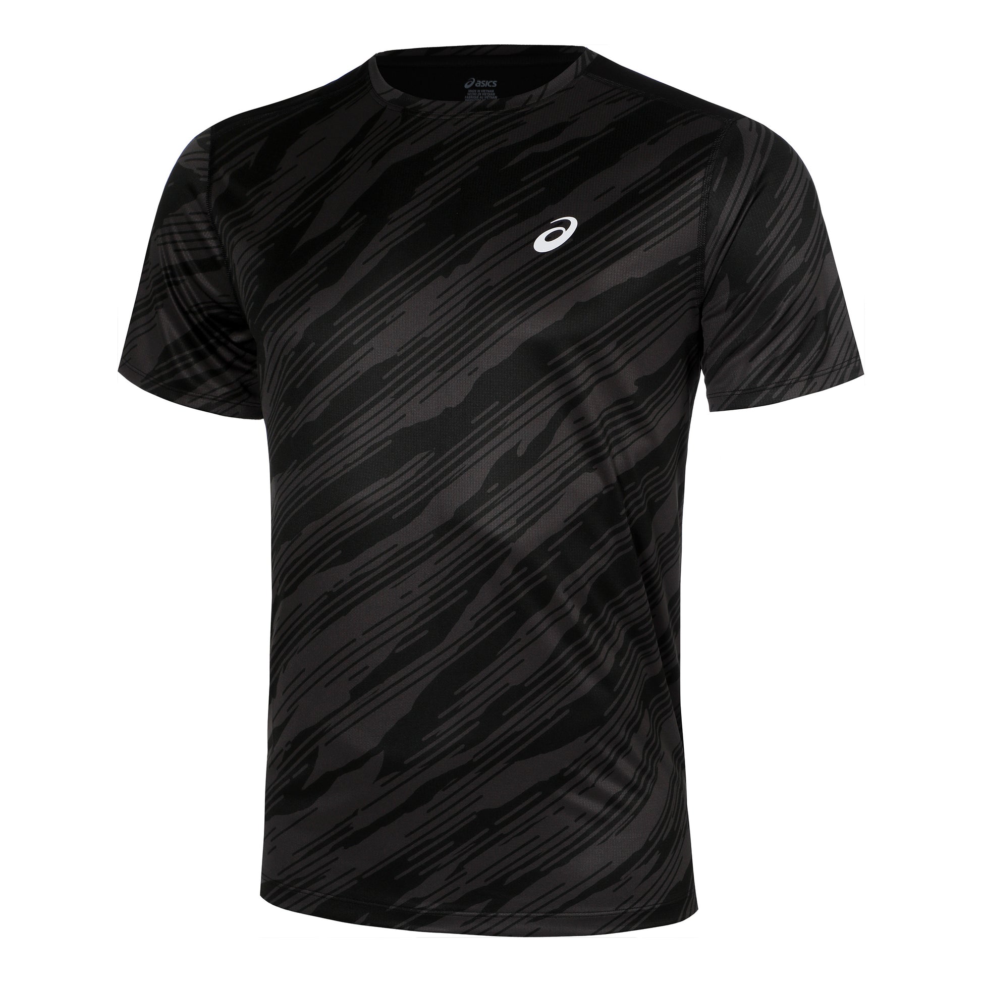 ASICS Core AOP Hardloopshirt Heren-Zwart