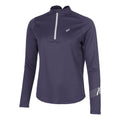 Icon 1/2 Zip Hardloopshirt Dames-Donkerblauw