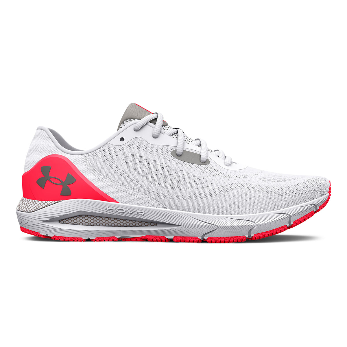 Under Armour HOVR Sonic 5 Neutrale schoen Dames - wit, rood