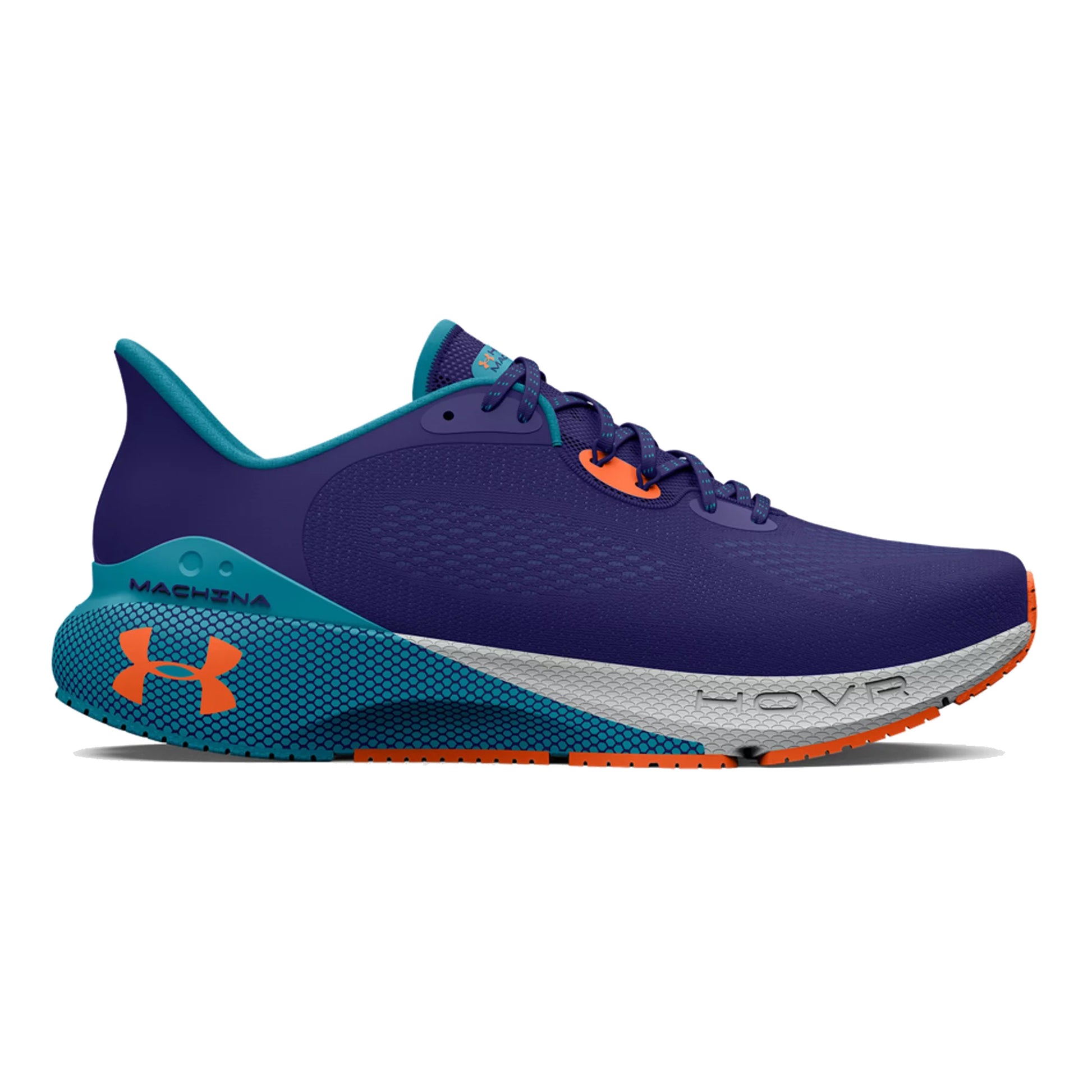 Under Armour HOVR Machina 3 Neutrale schoen Heren - blauw, oranje