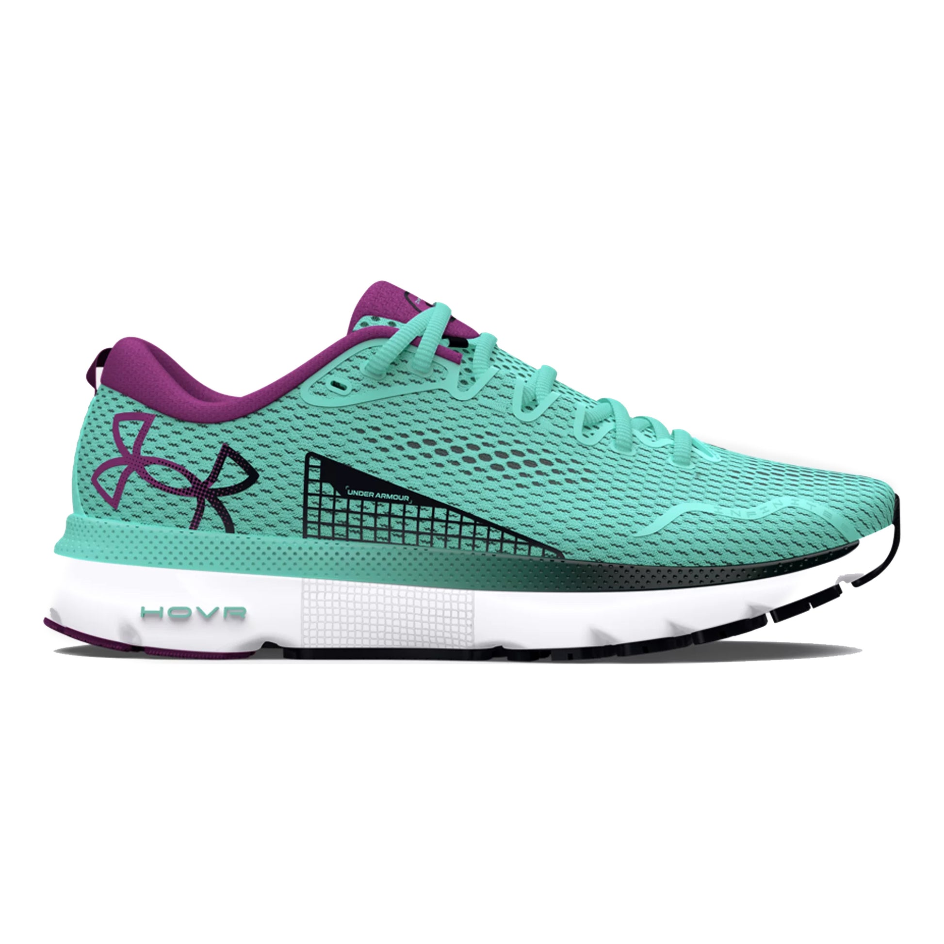 Under Armour HOVR Infinite 5 Neutrale schoen Dames - blauw,