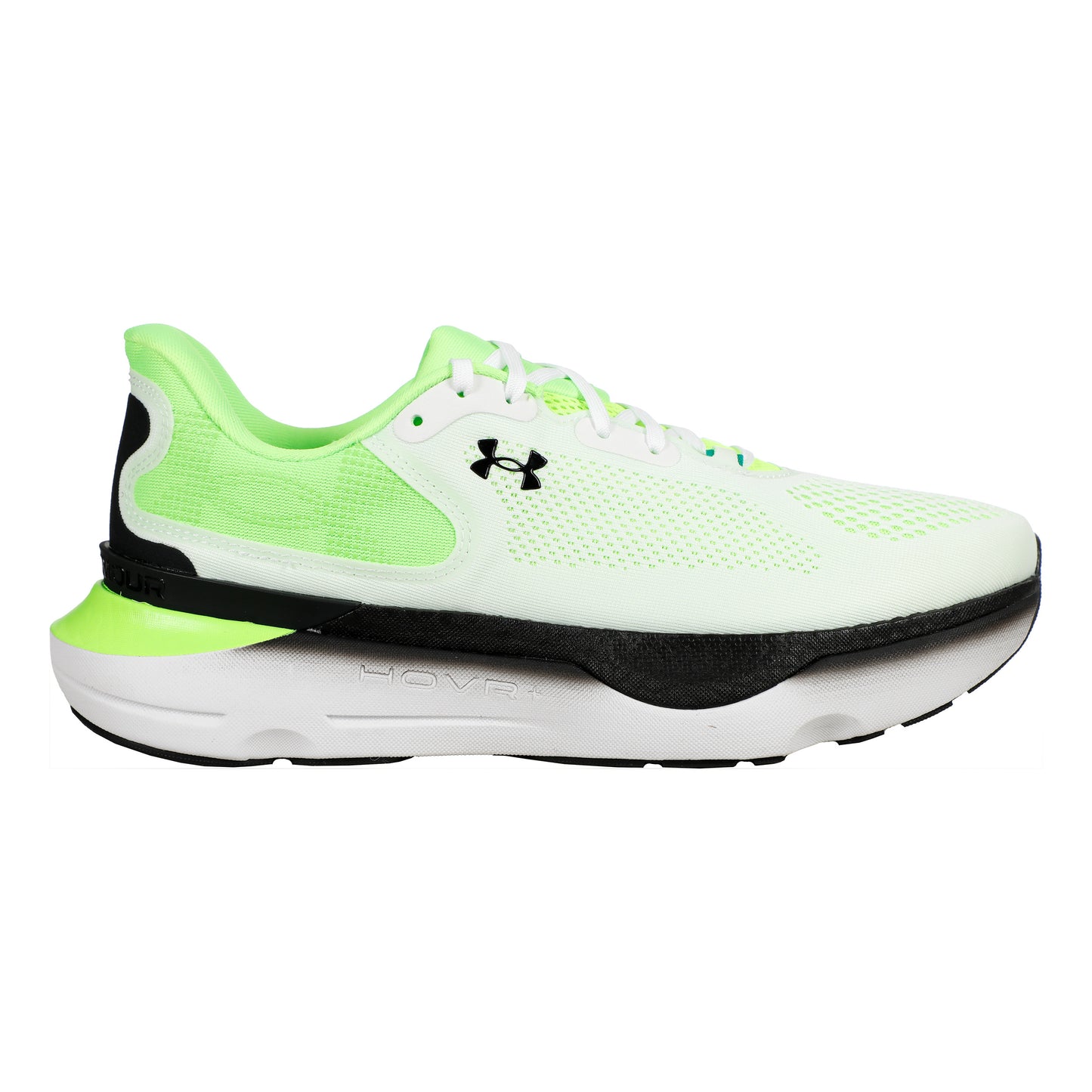 Under Armour Infinite Pro 2 Neutrale Schoen Heren-Wit,Neongroen