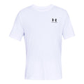Sportstyle Left Chest T-shirt Heren-Wit,Zwart