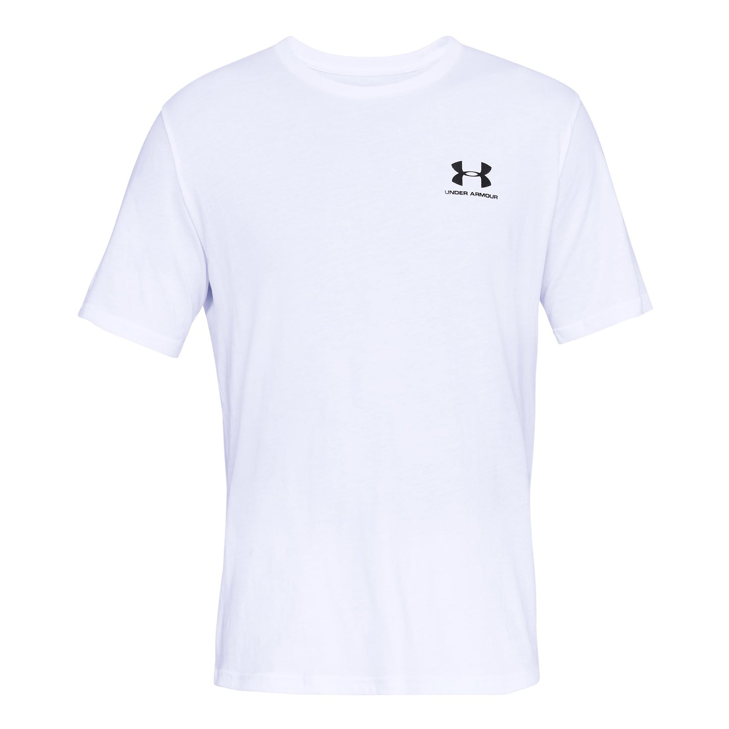 Under Armour Sportstyle Left Chest T-shirt Heren-Wit,Zwart